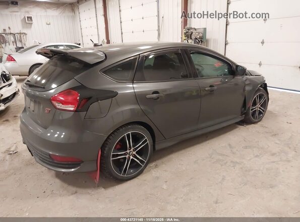1FADP3L99GL295476 2016 FORD FOCUS ST Серый Задняя правая четверть