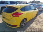 2017 Ford Focus St   Желтый vin: 1FADP3L9XHL319740