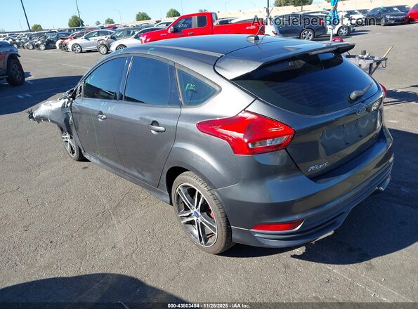 1FADP3L9XJL211513 2018 FORD FOCUS ST Серый Задняя левая четверть