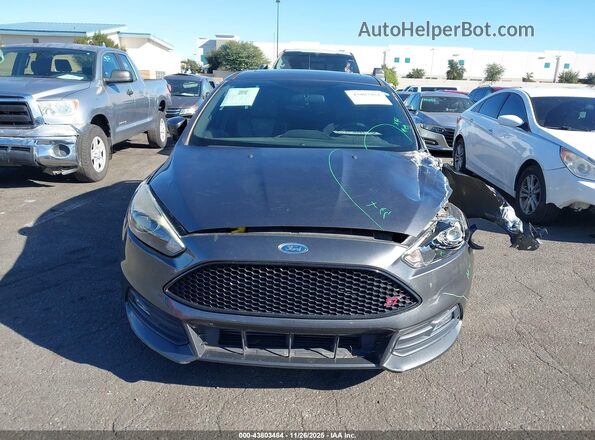 1FADP3L9XJL211513 2018 FORD FOCUS ST Серый Вид щитка приборов