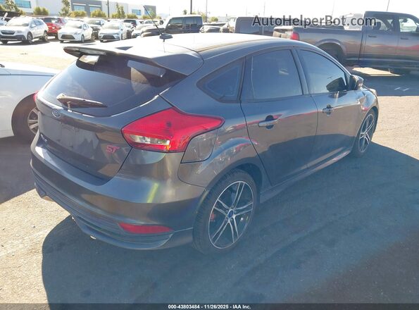 1FADP3L9XJL211513 2018 FORD FOCUS ST Серый Задняя правая четверть