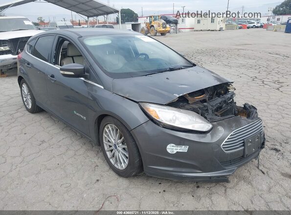 1FADP3R41GL363233 2016 FORD FOCUS ELECTRIC Gray Front right