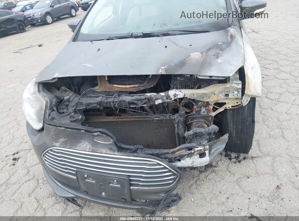 1FADP3R41GL363233 2016 FORD FOCUS ELECTRIC Gray Front view