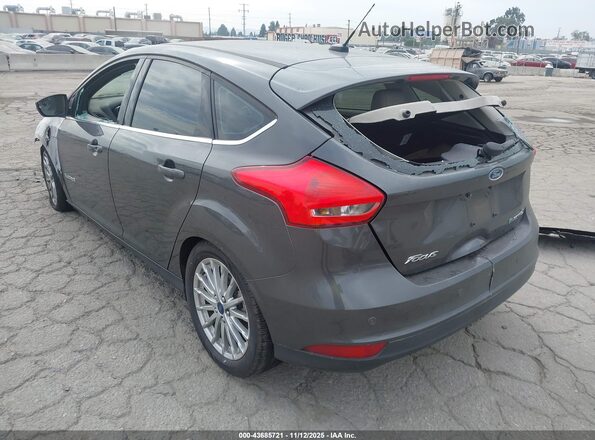 1FADP3R41GL363233 2016 FORD FOCUS ELECTRIC Gray Rear left