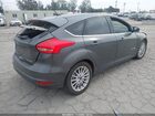 2016 Ford Focus Electric   Gray vin: 1FADP3R41GL363233