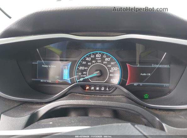 1FADP3R46GL306249 2016 FORD FOCUS ELECTRIC White Вид задньої частини салону