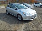2017 Ford Focus Electric   Silver vin: 1FADP3R46HL316720