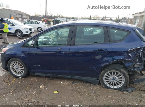 1FADP5AU2GL100580 2016 FORD C-MAX HYBRID Синий Панорамный вид салона 360°