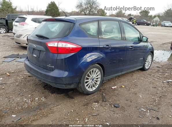 1FADP5AU2GL100580 2016 FORD C-MAX HYBRID Синий Задняя правая четверть
