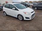 2016 Ford C-max Hybrid Se White vin: 1FADP5AU8GL109915