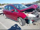 2016 Ford C-max Hybrid Sel Red vin: 1FADP5BU6GL101844