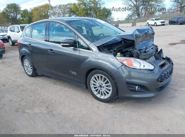 1FADP5CU9GL118037 2016 FORD C-MAX ENERGI Серый Передняя правая четверть