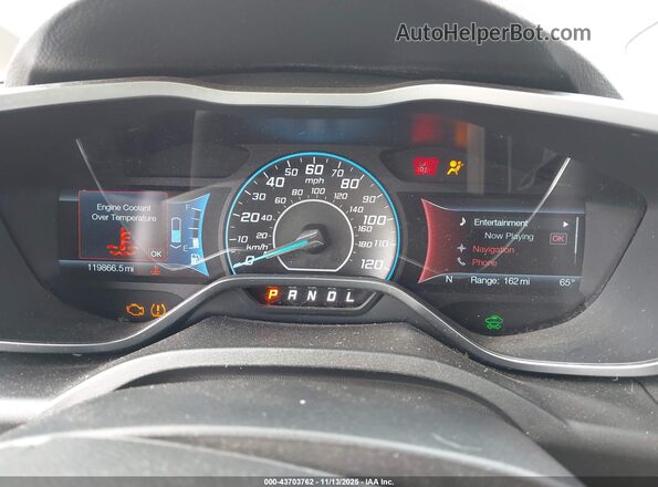 1FADP5CUXGL108360 2016 FORD C-MAX ENERGI Серебряный Вид задних сидений
