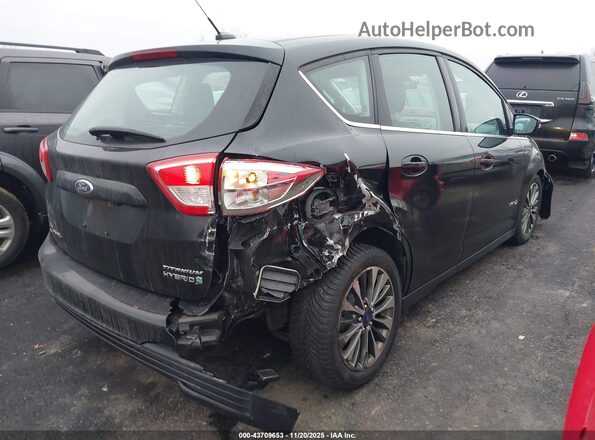 1FADP5DU2JL104535 2018 FORD C-MAX HYBRID Black Front view