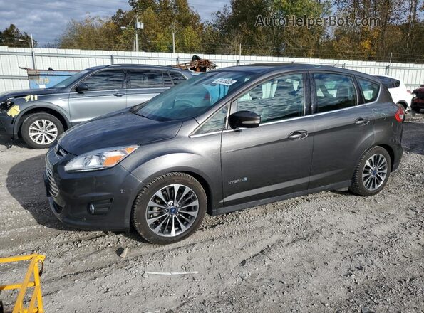 1FADP5DU6JL102948 2018 FORD C-MAX Gray Przód lewy