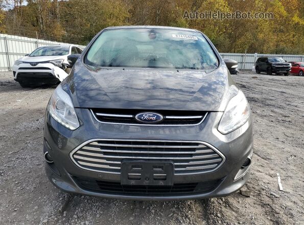 1FADP5DU6JL102948 2018 FORD C-MAX Gray Widok z przodu