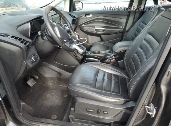 1FADP5DU6JL102948 2018 FORD C-MAX Gray Widok wnętrza z przodu