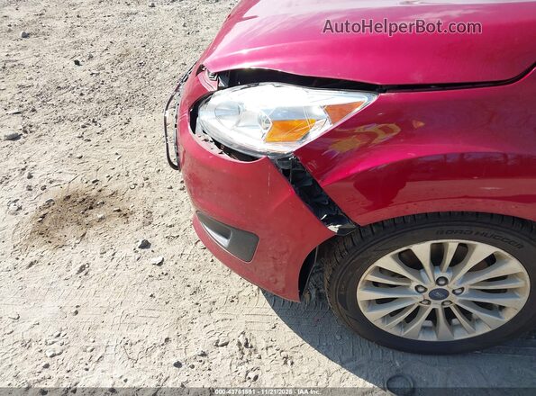 1FADP5EU2HL104575 2017 FORD C-MAX ENERGI Темно-бордовый Вид спереди