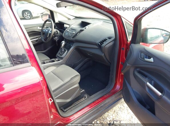 1FADP5EU2HL104575 2017 FORD C-MAX ENERGI Темно-бордовый Вид салона спереди