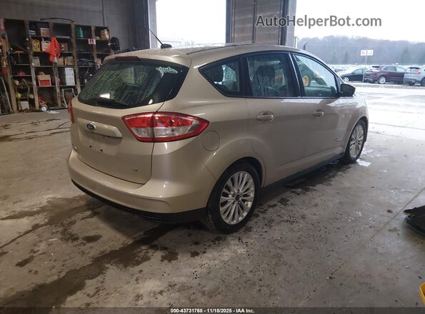 1FADP5EU2HL111140 2017 FORD C-MAX ENERGI Желто-коричневый Задняя правая четверть