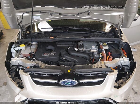 1FADP5EU2HL111140 2017 FORD C-MAX ENERGI Желто-коричневый Вид сзади