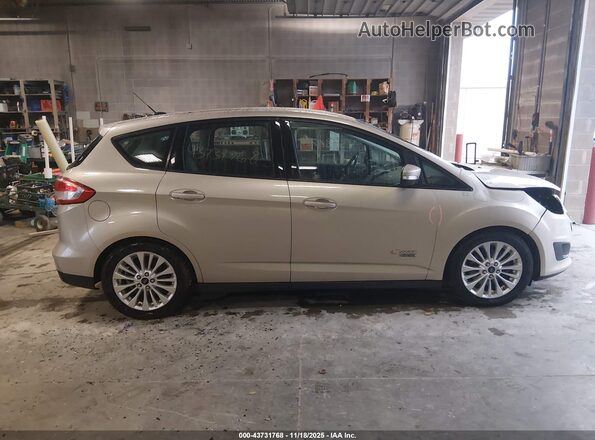 1FADP5EU2HL111140 2017 FORD C-MAX ENERGI Желто-коричневый Вид задней части салона