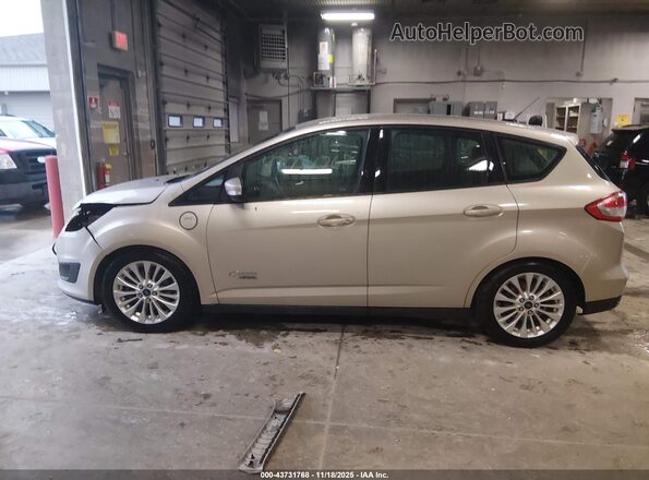 1FADP5EU2HL111140 2017 FORD C-MAX ENERGI Желто-коричневый Панорамный вид салона 360°