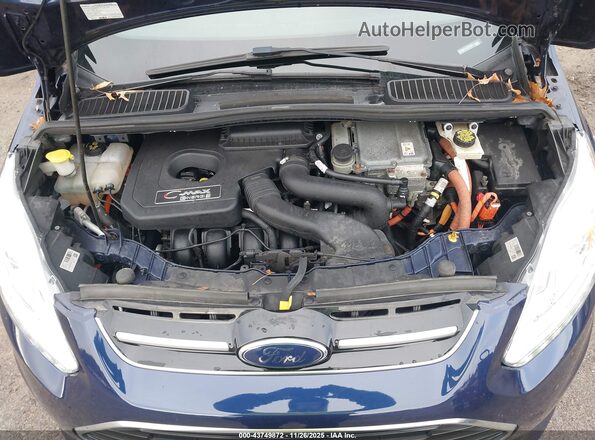1FADP5EU7HL101557 2017 FORD C-MAX ENERGI Blue Vista trasera