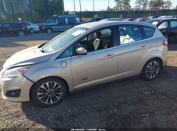 1FADP5FUXHL101406 2017 FORD C-MAX ENERGI Желто-коричневый Панорамный вид салона 360°