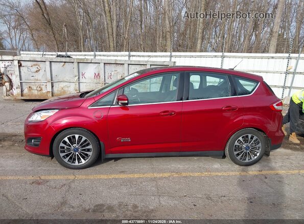 1FADP5FUXHL112244 2017 FORD C-MAX ENERGI Red Vista interior de 360 grados