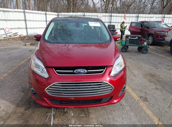 1FADP5FUXHL112244 2017 FORD C-MAX ENERGI Red Vista del cuadro de instrumentos