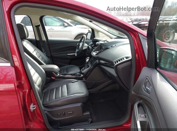 1FADP5FUXHL112244 2017 FORD C-MAX ENERGI Red Vista interior delantera