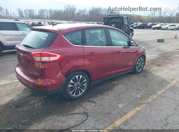 1FADP5FUXHL112244 2017 FORD C-MAX ENERGI Red Trasero derecho