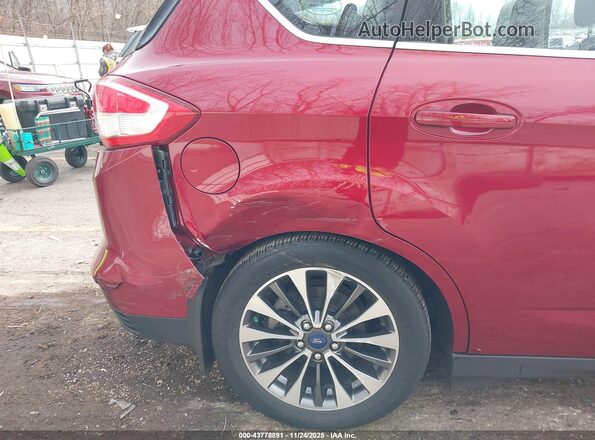 1FADP5FUXHL112244 2017 FORD C-MAX ENERGI Red Vista frontal