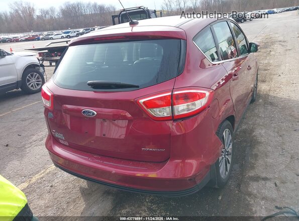 1FADP5FUXHL112244 2017 FORD C-MAX ENERGI Red 