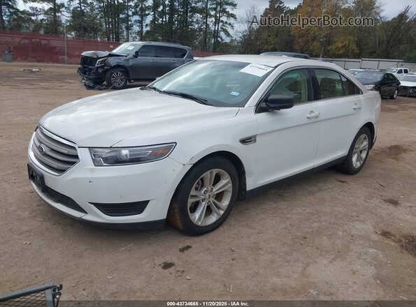 1FAHP2D86HG112790 2017 FORD TAURUS White Przód lewy