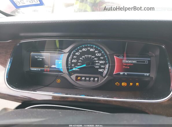 1FAHP2F83GG141224 2016 FORD TAURUS Красный Вид задних сидений