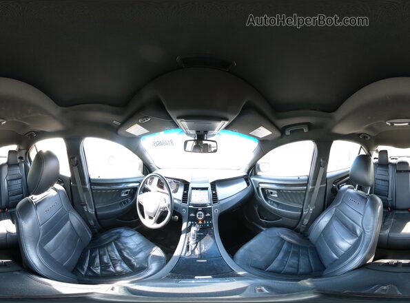 1FAHP2KT2GG102103 2016 FORD TAURUS Черный Панорамный вид салона 360°