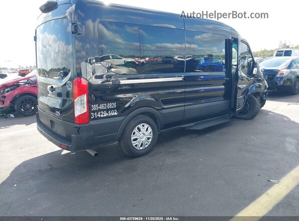 1FBAX2C88MKA94463 2021 FORD PASSENGER Черный Задняя правая четверть