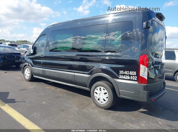 1FBAX2C88MKA94463 2021 FORD PASSENGER Черный Задняя левая четверть