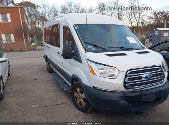 1FBAX2CM3JKA79877 2018 FORD TRANSIT-350 Белый Передняя правая четверть