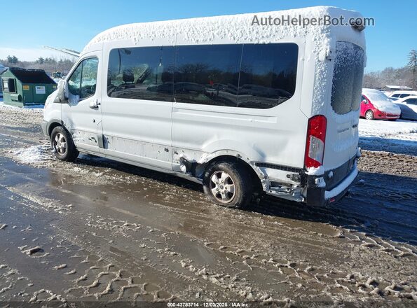 1FBAX2CM4KKA99590 2019 FORD TRANSIT-350 White Trasero izquierdo