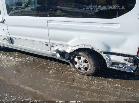 1FBAX2CM4KKA99590 2019 FORD TRANSIT-350 White Vista frontal
