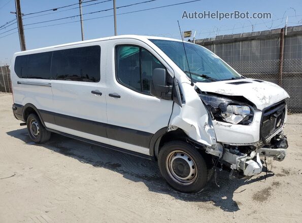 1FBAX2Y85LKB23277 2020 FORD PASSENGER White Delantero derecho