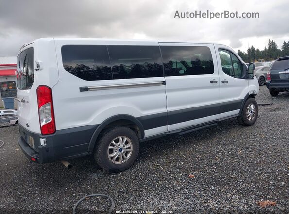 1FBAX2Y88MKA14992 2021 FORD PASSENGER Белый Задняя правая четверть