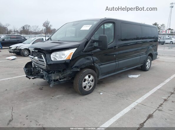 1FBZX2ZG1HKA46536 2017 FORD TRANSIT-350 Black წინა მარცხენა ხედი სამი მეოთხედიდან