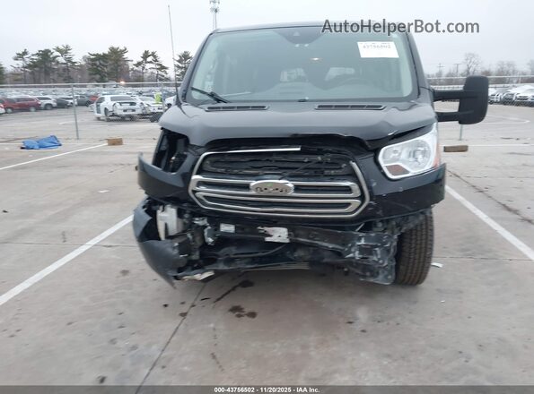 1FBZX2ZG1HKA46536 2017 FORD TRANSIT-350 Black უკანა სალონის ხედი