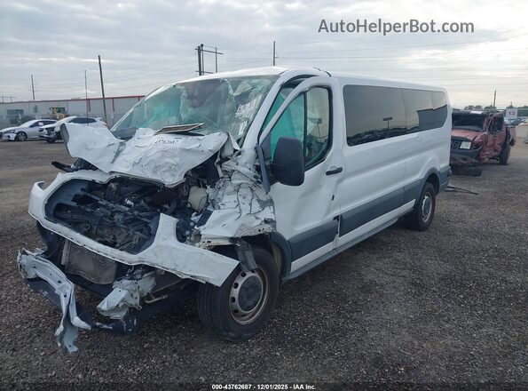 1FBZX2ZM1JKB42887 2018 FORD TRANSIT-350 Белый Передняя левая четверть