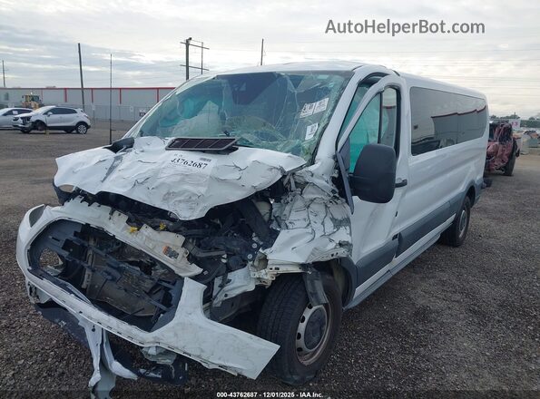 1FBZX2ZM1JKB42887 2018 FORD TRANSIT-350 Белый Вид спереди