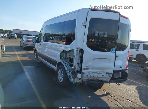 1FDAX2C88MKA75614 2021 FORD PASSENGER White უკანა მარცხენა